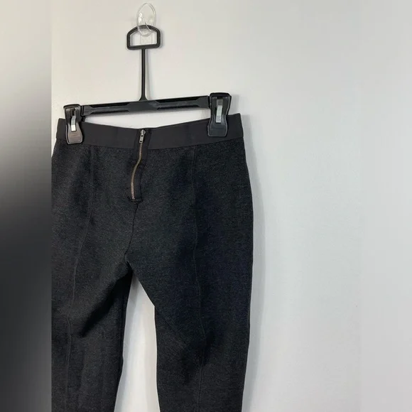 J. Crew Pixie Pant Ponte Knit Seam Stretch Tapered Legging Charcoal Gray 4R - Picture 12 of 16